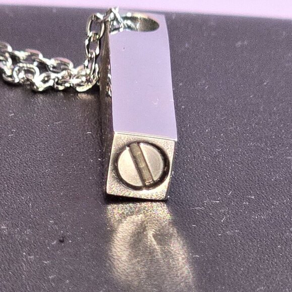 Memorial Necklace‎ With Butterfly Design (NWOT) - Picture 4 of 7